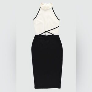 ASOS Sleeveless Peek-A-Boo Bodycon Dress